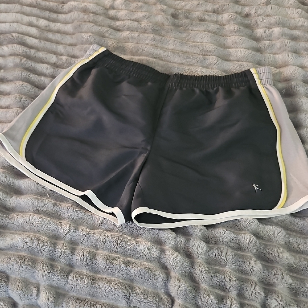 Danskin Now Black Athletic Shorts Lightweight Elastic Waist